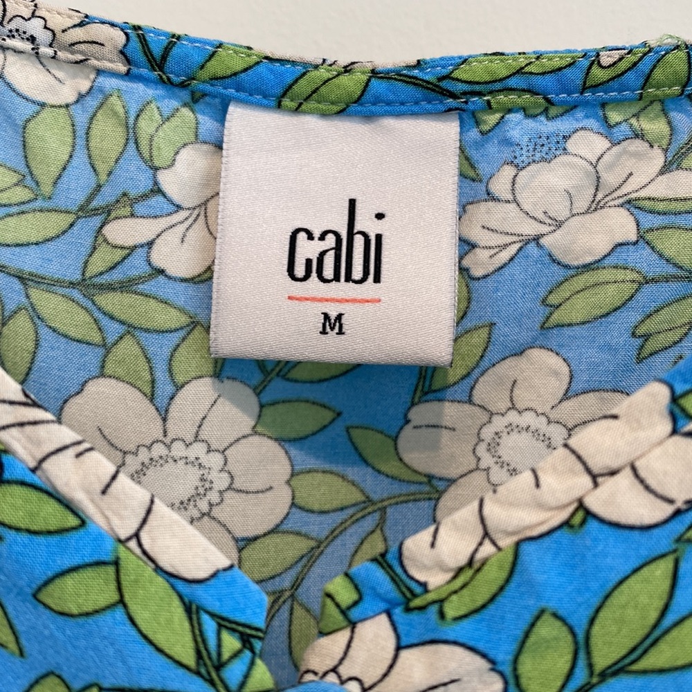Cabi, Floral Tank, Size M - Picture 2 of 3